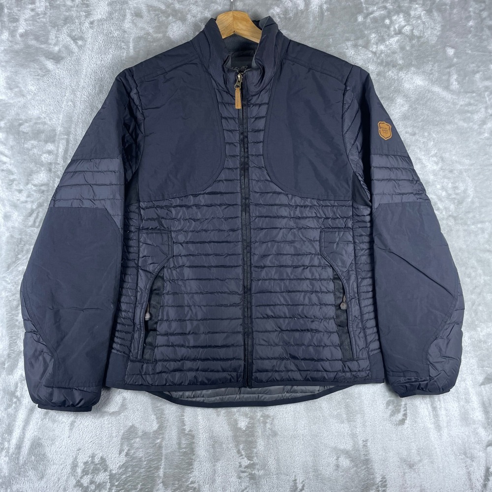 Eddie Bauer Dark Navy Quilted Lightweight Puffer Jacket